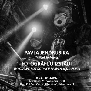 Zaproszenie na otwarcie wystawy fotografii Pawła Jędrusika pt. „Górnicy” oraz pokaz filmu pt. „Barbórka”