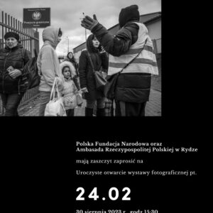 „24.02” – wystawa fotograficzna Macieja Biedrzyckiego w Rydze